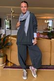 Made in Italy Lagenlook Chill Sweatshirt Charcoal